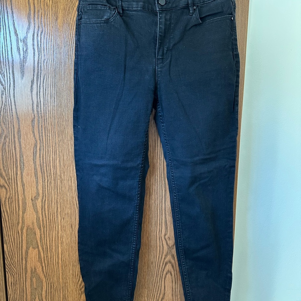 White House Black Market Dark Blue Skinny Jeans